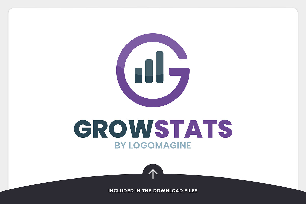 Grow Stats - Letter G Logo Template, a Branding & Logo Template by LOGOMAGINE (Photo 9 of 16)
