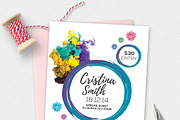 Merry Christmas Greeting Card, an Invitation Template by graphicforest (Thumbnail 3 of 3)