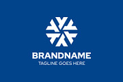 Letter Y Snowflake Modern Logo, a Branding & Logo Template by Pray Art Design Studio (Thumbnail 2 of 2)
