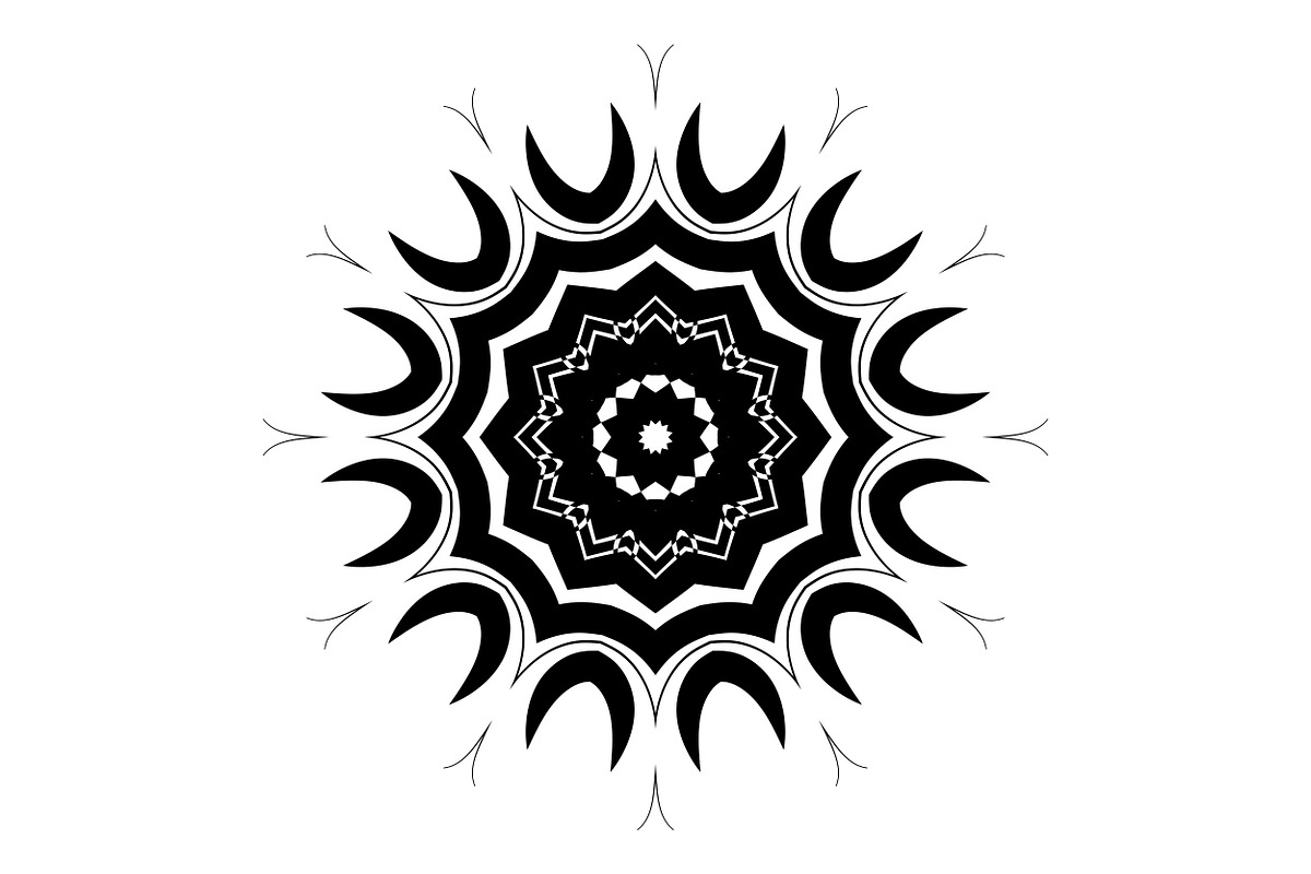 Spiritual Mandala Artwork Bundle, a Decorative Illustration by NJ Himel (Photo 29 of 104)