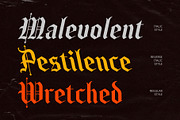 CS Saunter – Old English Font, a Blackletter Font by Craft Supply Co. (Thumbnail 4 of 8)