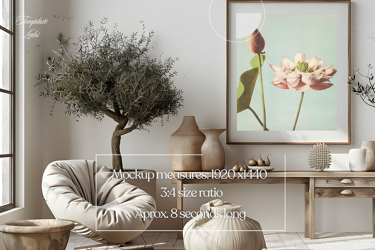 Video Frame Mockup, a Household Mockup by Templatelabsdesign (Photo 4 of 6)