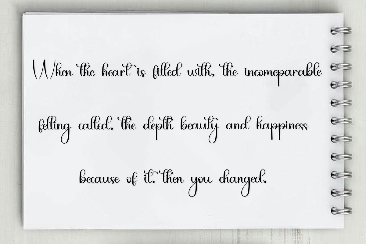 Pink Latte, a Handwritten Font by InermediaSTUDIO (Photo 4 of 7)