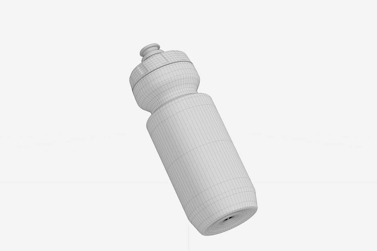 Cycling Water Bottle 3D Model, an Object 3D Model by Akebareee (Photo 3 of 5)