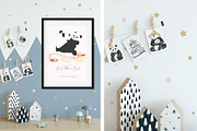 Watercolor Panda Family, an Animal Illustration by Catherine Wheel (Thumbnail 3 of 17)