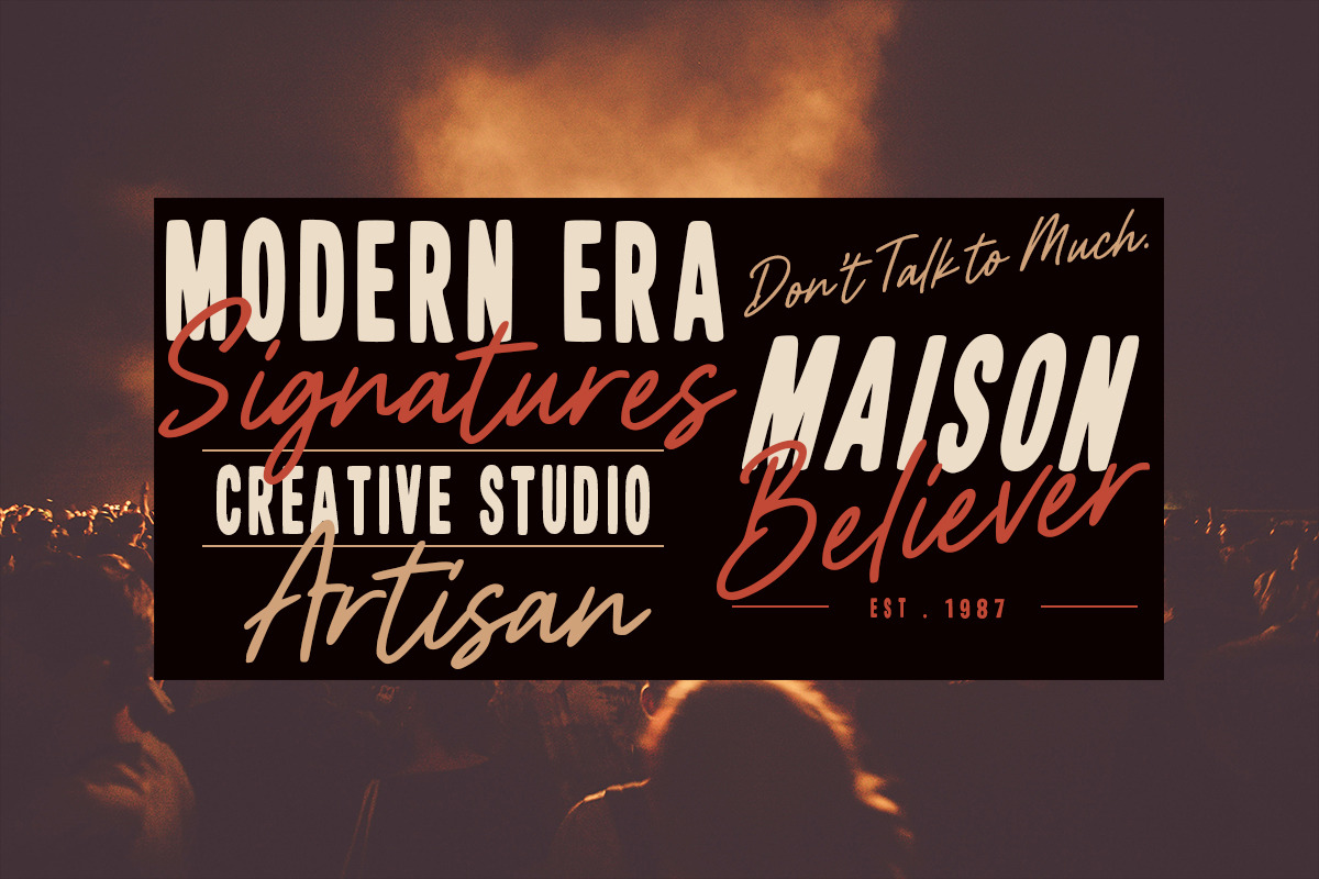 Anothera Miracles | Trio Typeface, a Handwritten Font by Struggle Studio (Photo 5 of 11)