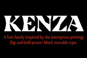 Kenza Font Family, a Serif Font by Alex_Camacho_Studio (Thumbnail 1 of 9)