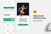 Sporty - Task Sports App, an UI Kit Template by Panen Creative (Thumbnail 3 of 3)