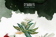 Watercolor Tropical Leaves, a Decorative Illustration by Damian Roh (Thumbnail 8 of 19)
