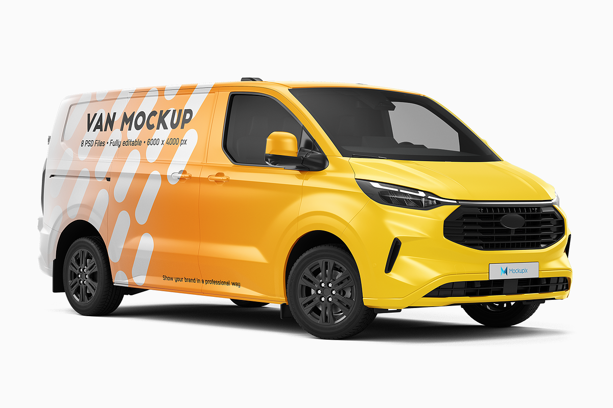 Van Mockup 36, an Advertising Mockup by Mockupix (Photo 6 of 12)