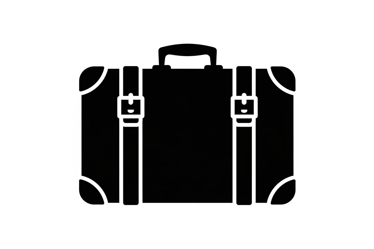 Vintage Suitcase Silhouette Bundle, an Illustration by Artivon (Photo 25 of 51)