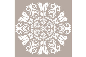 Classic Vector Fine Pattern With, an Illustration by FineArtStudio