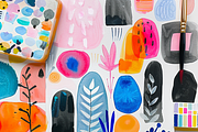 Hand Drawn Geometric Shapes, a Background Graphic by Printable Treasure (Thumbnail 4 of 4)