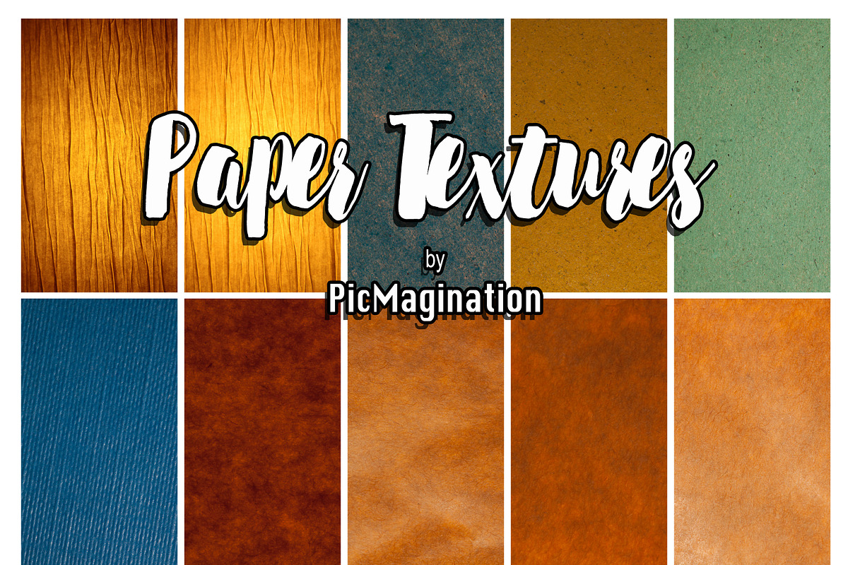 Paper textures and backgrounds, a Texture Graphic by PiCMAGINATION