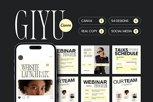 GIYU | Social Media Kit