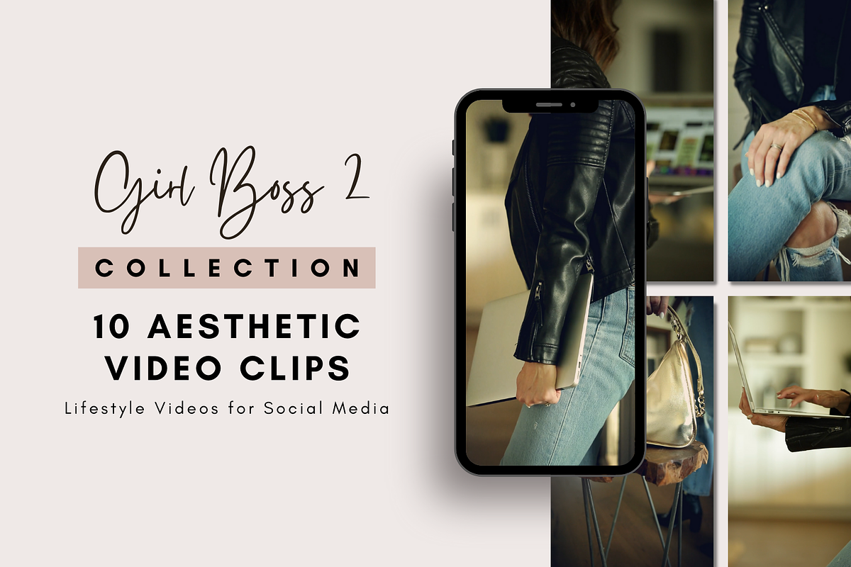 Girl Boss 2: 10 Aesthetic Video Clip, a Social Media Template by sociallyswanky (Photo 1 of 5)