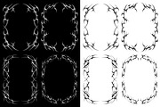Chrome Tribal Borders and Shapes, an Object Graphic by BonkiStudio (Thumbnail 2 of 9)