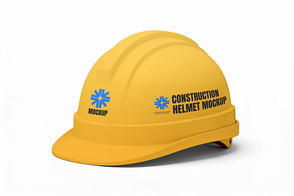 Construction Helmet Mockup, a Product Mockup by Pitchlook.Studio (Photo 2 of 4)