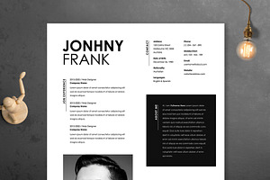 Creative Resume CV Template 38