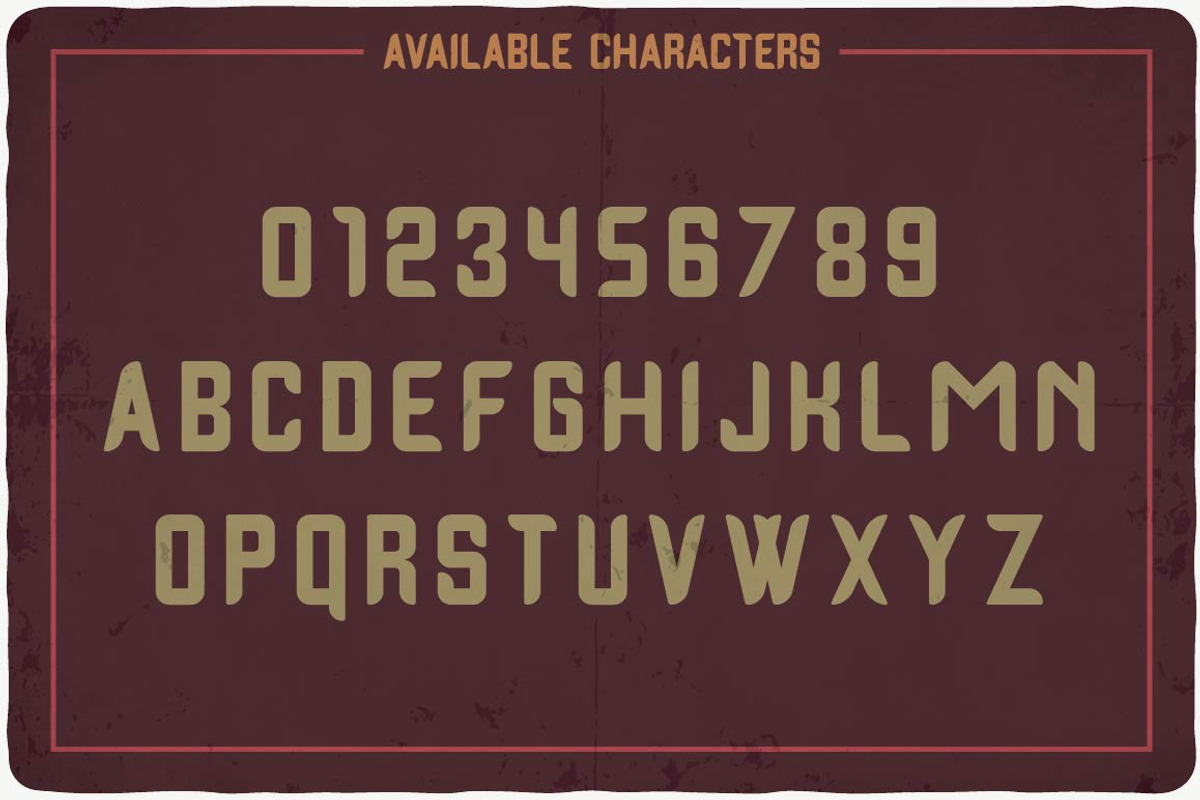 Coiner typeface preview 2