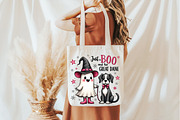 Retro Ghost Walking Great Dane Hallo, an Illustration by Libby Wishes (Thumbnail 3 of 5)
