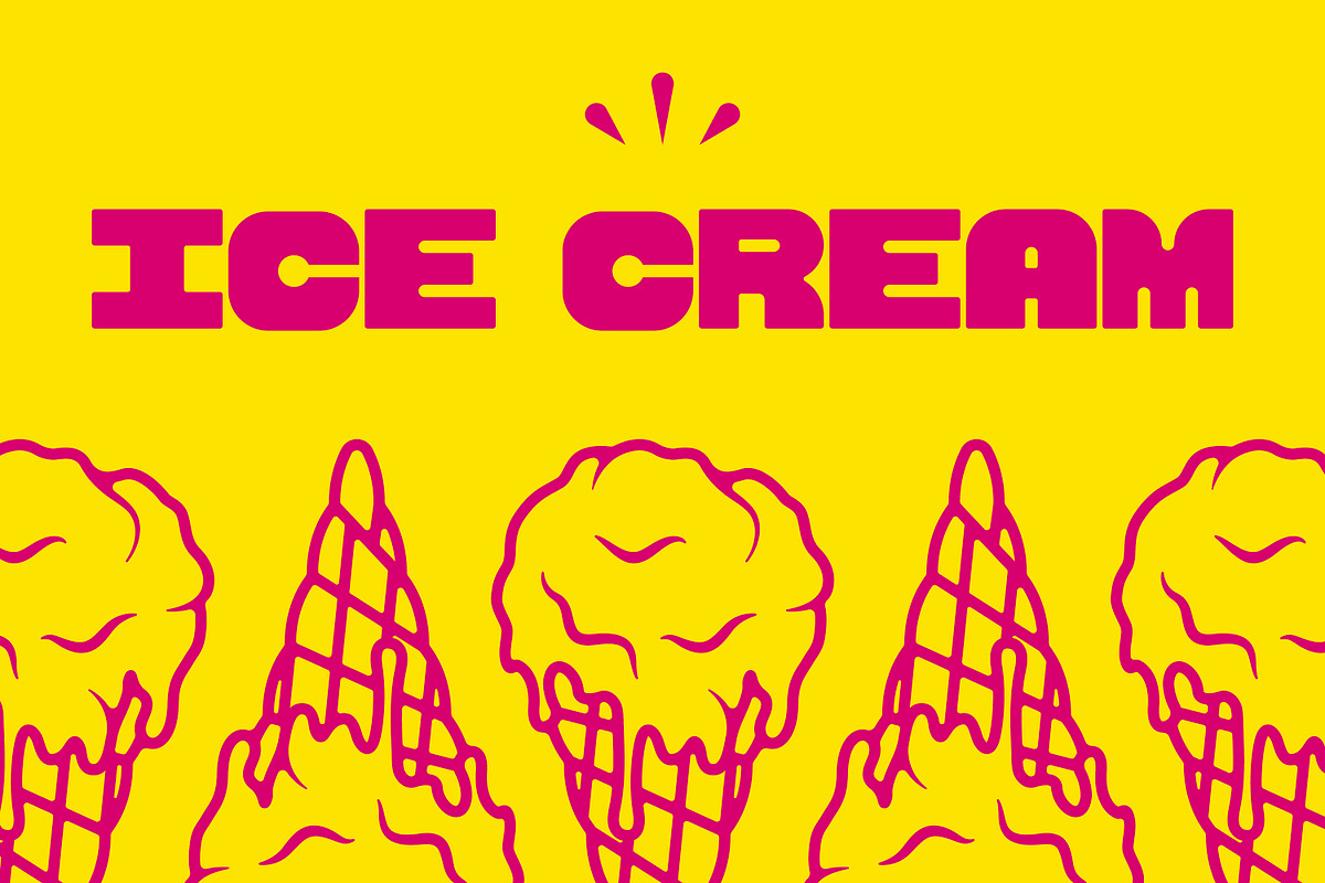 Chungus - Thick Display Font, a Sans Serif Font by Vanguard Design Co (Photo 5 of 7)
