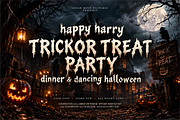 Black Raven Halloween, a Blackletter Font by Raffa Creative (Thumbnail 5 of 6)