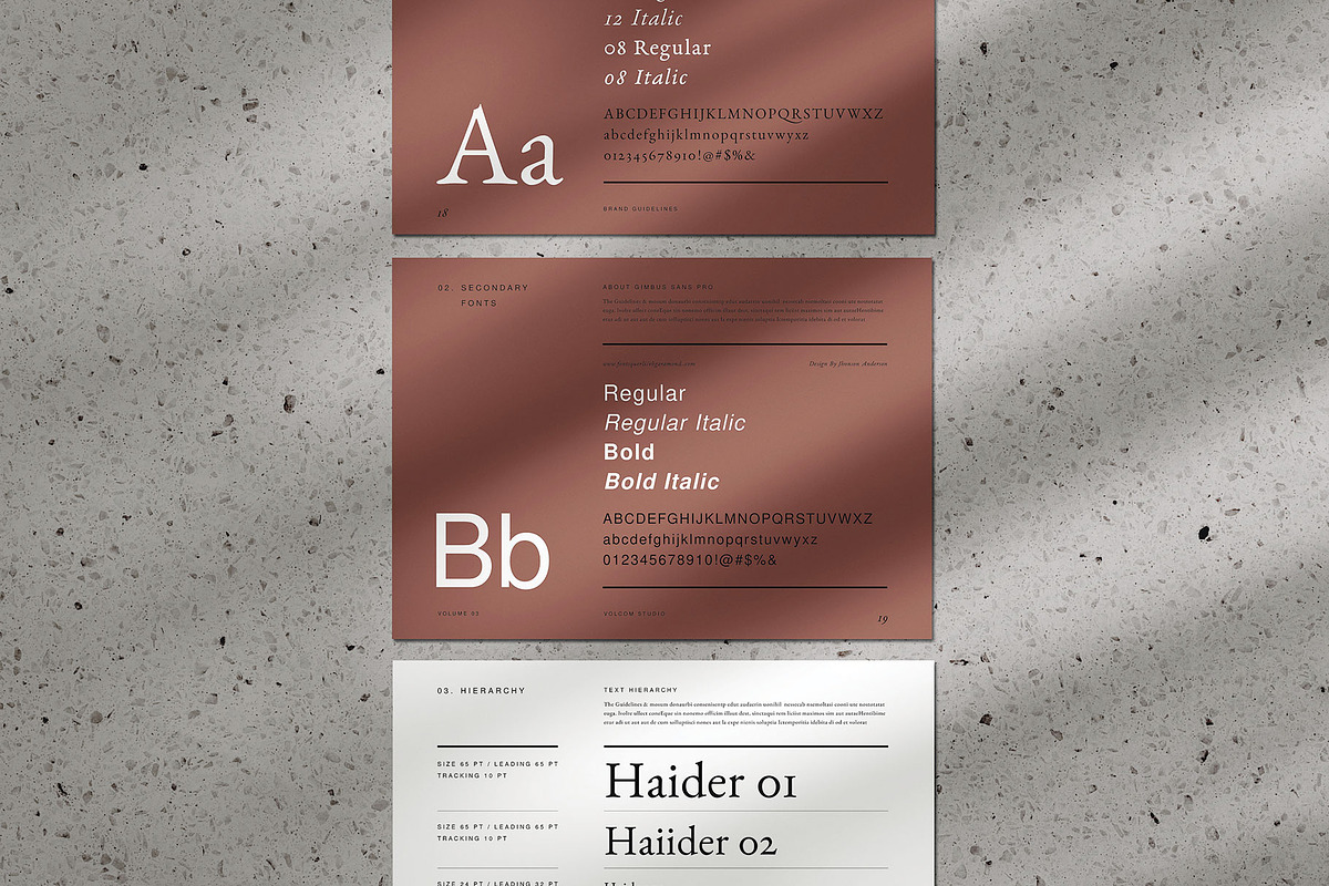 Brand Guidelines, a Brochure Template by Occy Design (Photo 8 of 11)