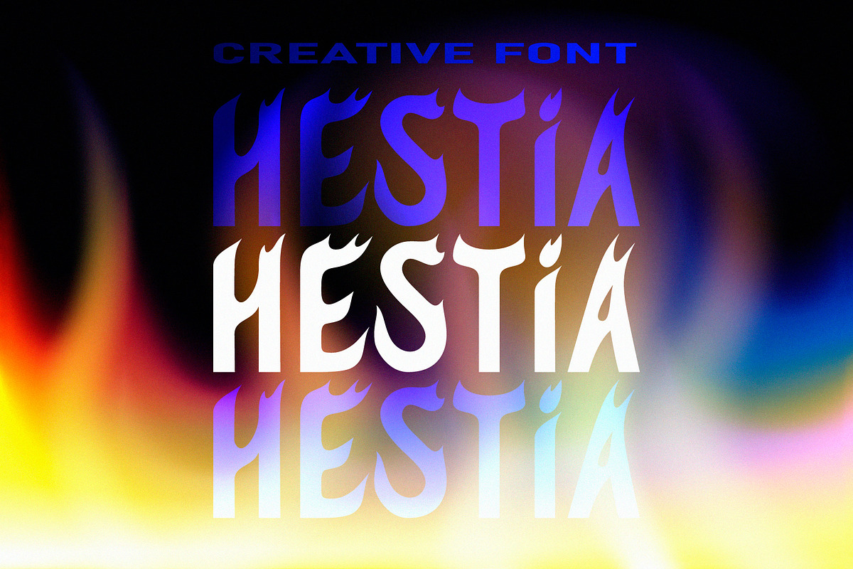 Hestia Creative Font, a Sans Serif Font by CuteDreamyDesign (Photo 1 of 12)
