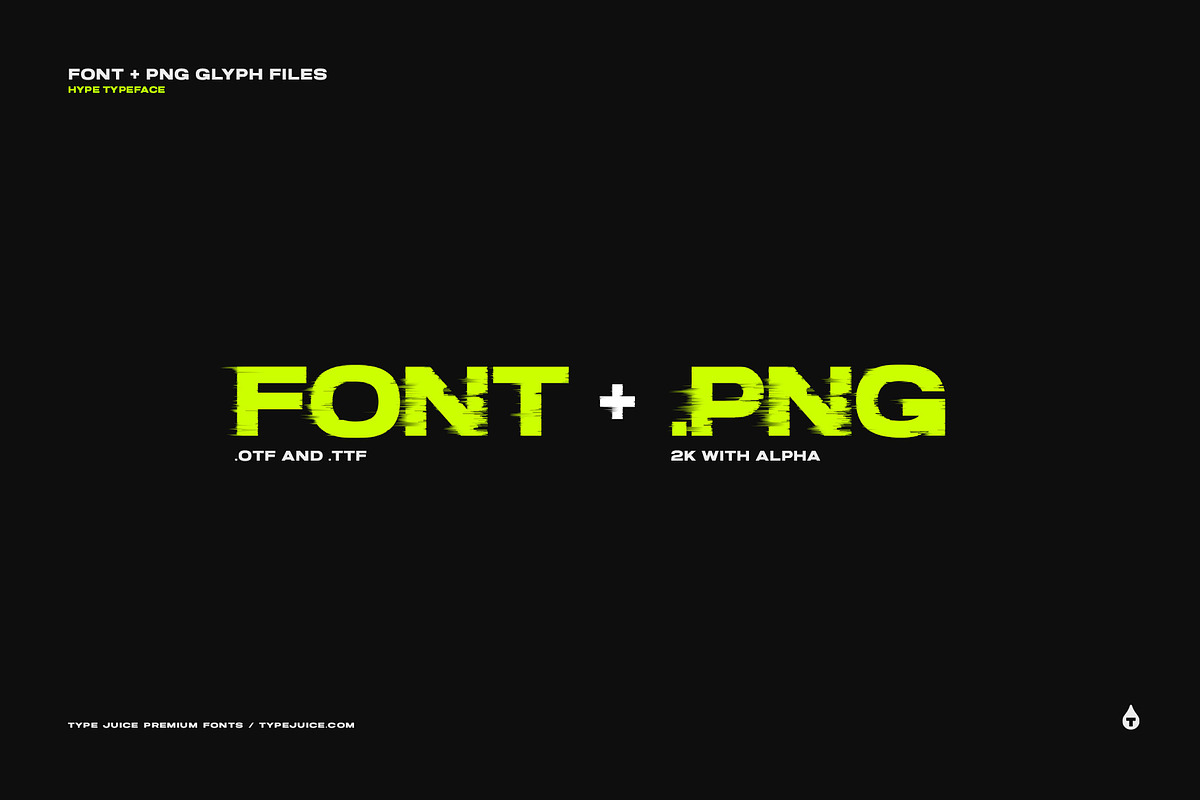 Hype SVG Font