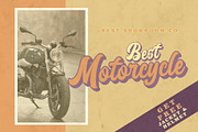 Harvelly Switch - Retro Font, a Script Font by Graphicxell (Thumbnail 6 of 11)