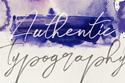 Midnight Brush & SVG Font, a Script Font by Cruzine (Thumbnail 15 of 19)