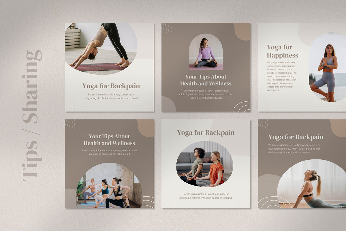 Yoga Instagram Template, a Social Media Template by Vulpixels.studio (Photo 8 of 11)