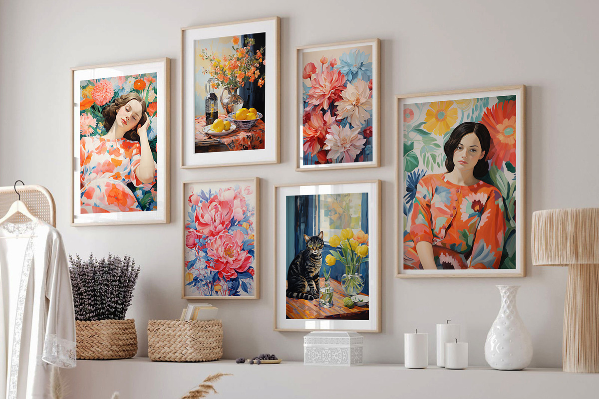 Romantic ART Gallery, a Wallpaper Graphic by O m N i  Studio (Photo 9 of 15)