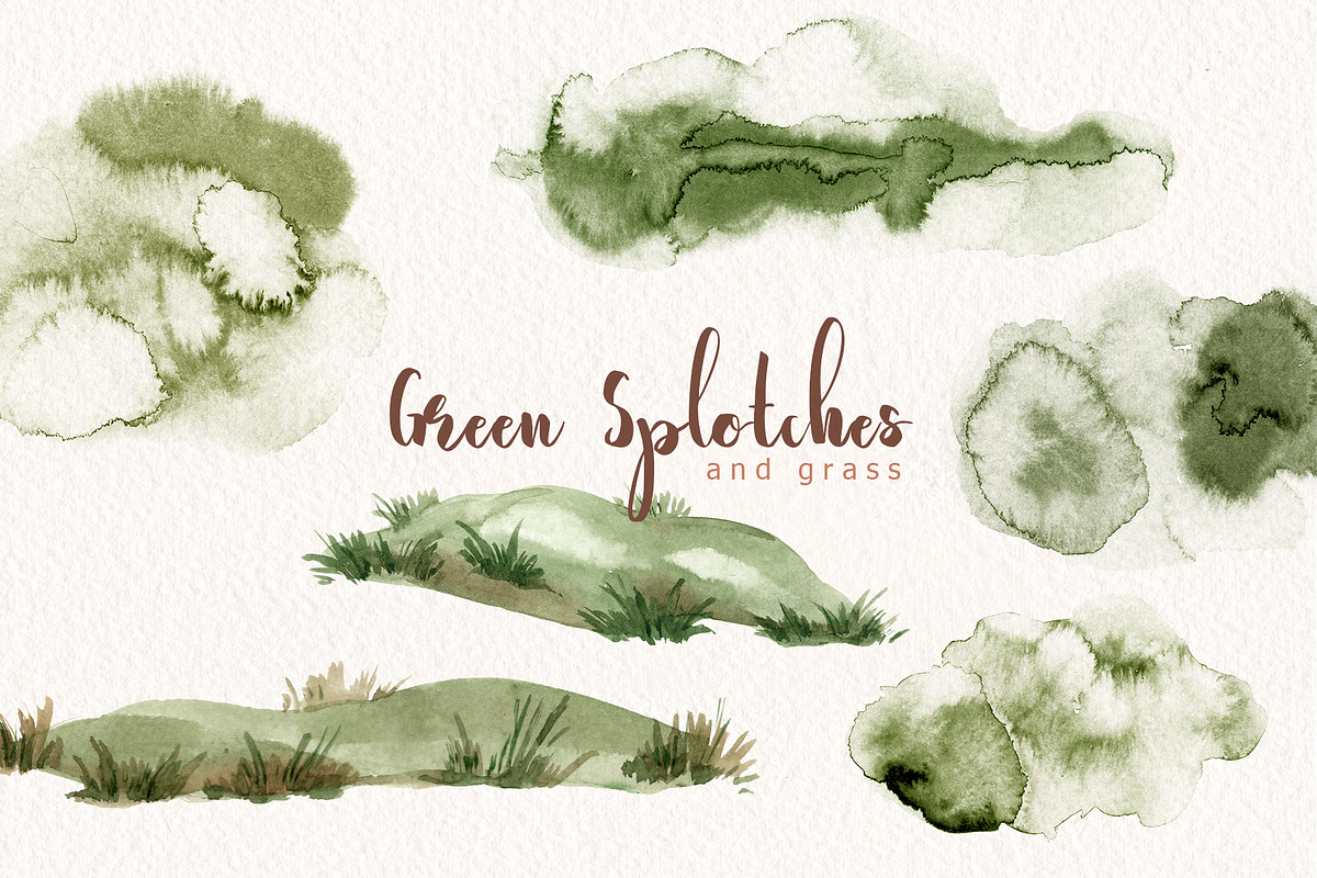 Watercolor farm animal set, an Animal Illustration by Alamella (Photo 3 of 3)
