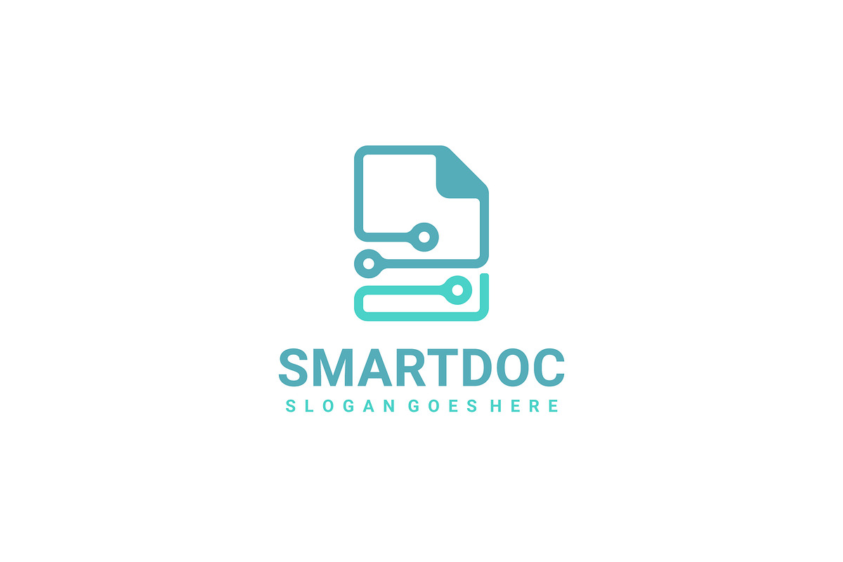 Digital Document Logo, a Branding & Logo Template by 3ab2ou (Photo 1 of 2)