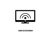 Smart TV Multimedia Hub Icons, a Graphic by hafijul (Thumbnail 10 of 15)