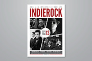 Indie Rock Live Music Flyer, a Flyer Template by ashenterprise (Thumbnail 1 of 2)