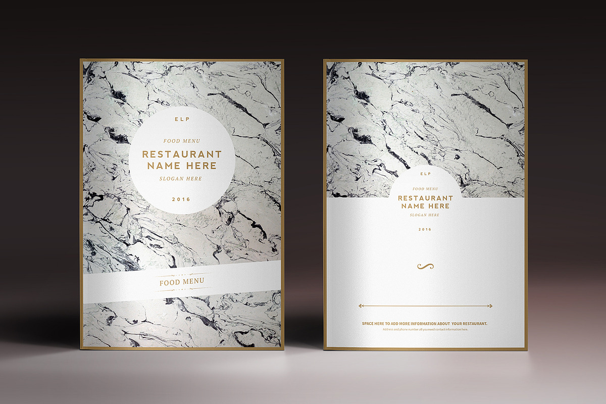 Classy Food Menu 7 Template, a Brochure Template by Luuqas Design (Photo 13 of 16)