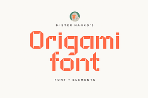 ORIGAMI Font Elements