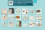 Health & Fitness Bundle -Canva Posts, a Social Media Template by Viral Content Design (Thumbnail 5 of 19)