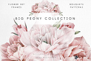 WATERCOLOR BUNDLE Peonies & Roses, an Illustration by ollalya (Thumbnail 26 of 101)