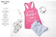 Next Level 1533 Tank Mockup Bundle, a Shirt Mockup by lock and page (Thumbnail 7 of 35)