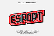 E-Sport Text Effects Bundle 1, a Layer Style Add-On by WM48 Shop (Thumbnail 6 of 7)
