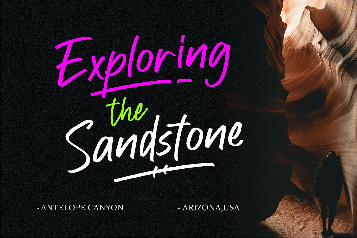 Mandalaz Sensei Font, a Script Font by Allouse Studio (Photo 14 of 15)