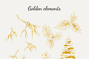 Little deer Christmas clipart, an Animal Illustration by LuckyTurtleArt (Thumbnail 9 of 9)