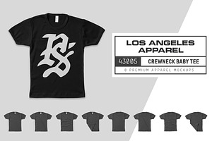 Los Angeles Apparel 43005 Baby Tee