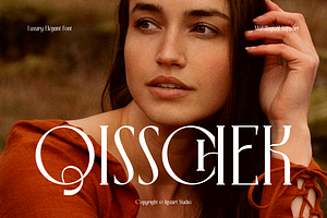 Qisschek - Modern Serif Font, a Serif Font by Iqsiart Studio
