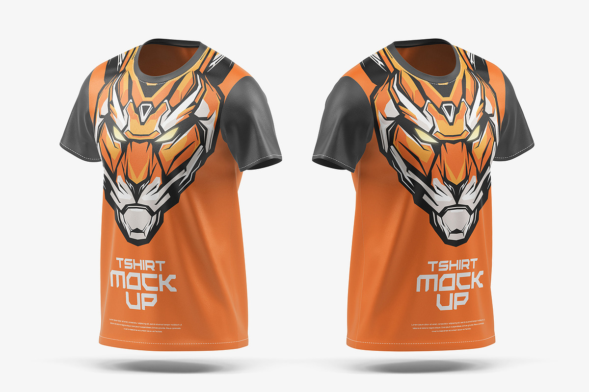 Tshirt Short Sleeve Mockup, a Shirt Mockup by Aksapix Studio (Photo 4 of 4)