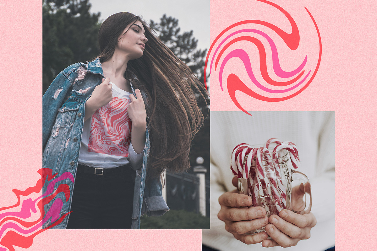SWEET SUGAR CANDY ABSTRACT PATTERNS, a Texture Graphic by Creativemaker (Photo 7 of 13)